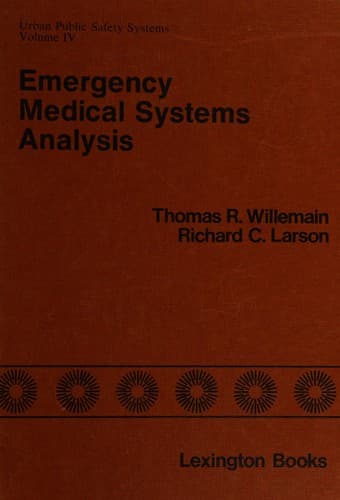 Emergency Medical Systems Analysis cover