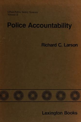 Police Accountability cover