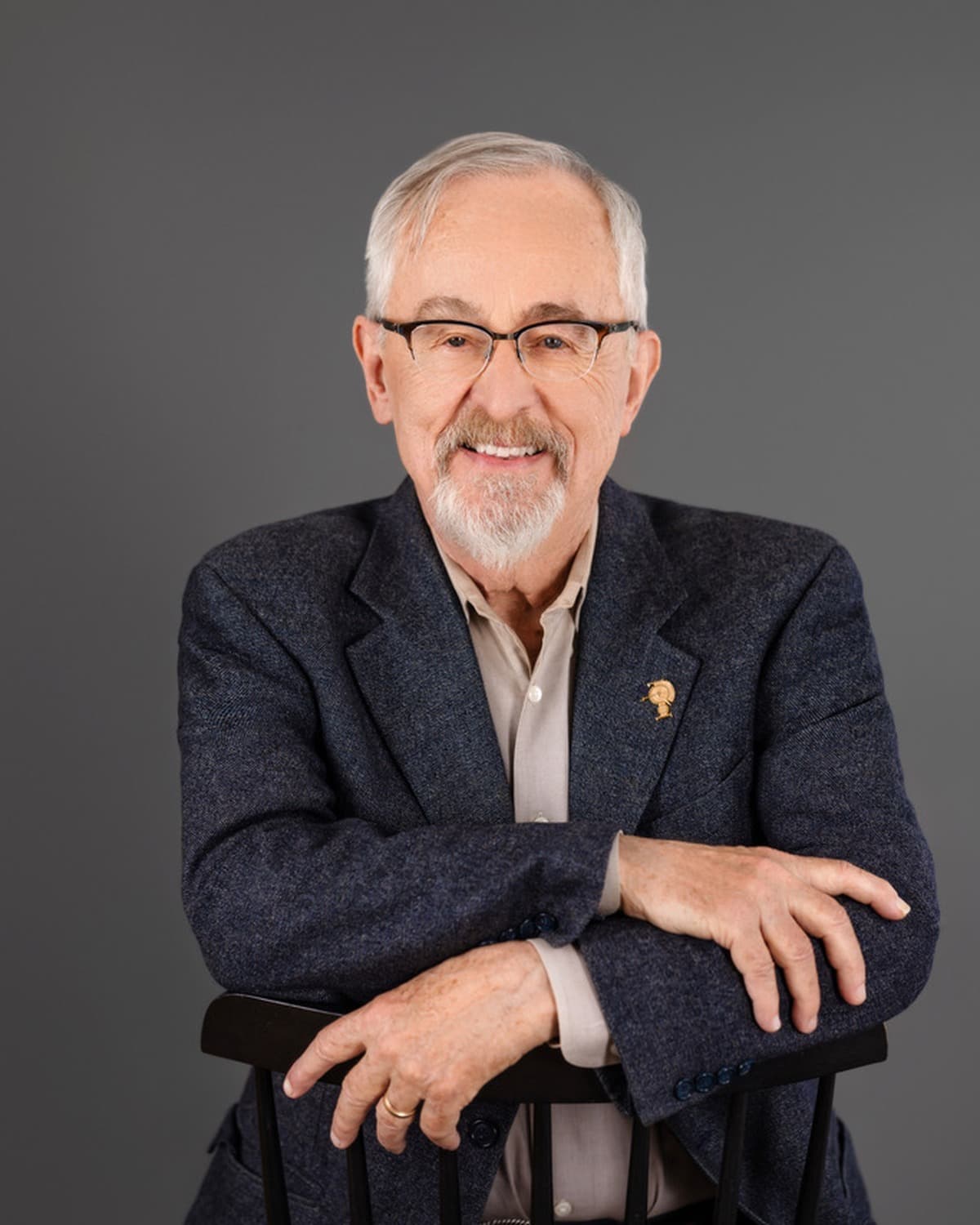 Prof. Richard Larson studio portrait